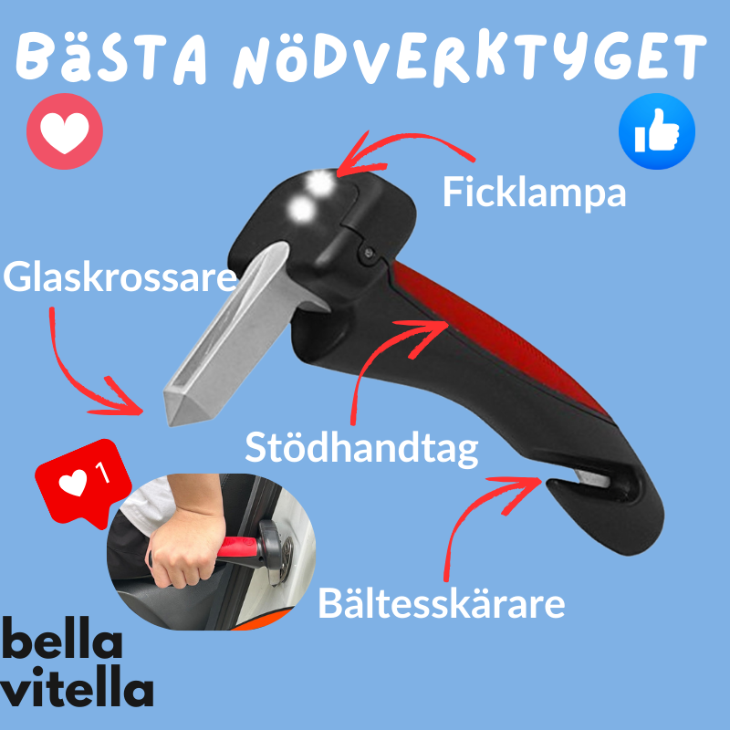 Nödhandtaget | Ett smart stöd i vardagen & en livräddare vid olyckor