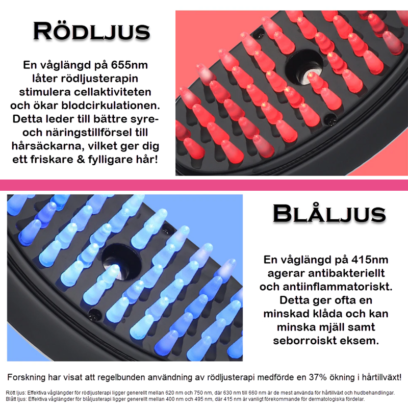 NordicLight Brush | Friskare & Fylligare Hår